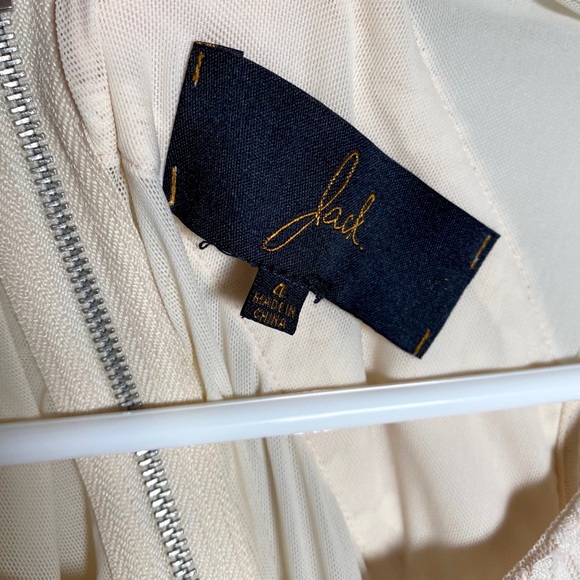 ModCloth Lace Mesh Fitted Sleeveless Dress - Picture 5 of 6